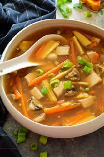 HOT AND SOUR VEG SOUP